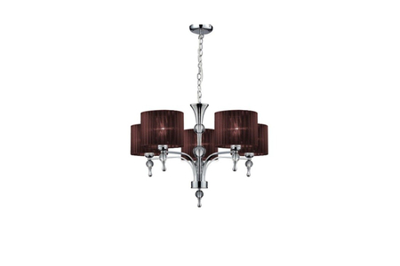 Lampa wisząca IMPRESS 5 Azzardo AZ2901 brązowy