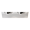 Spot Astro Trimless Square Twin Adjustable 1248022 Matowy Biały