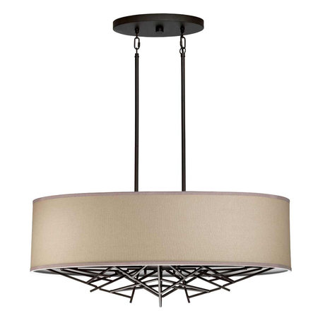 Lampa wisząca Elstead Lighting Taiko brąz TAIKO5-ISLE