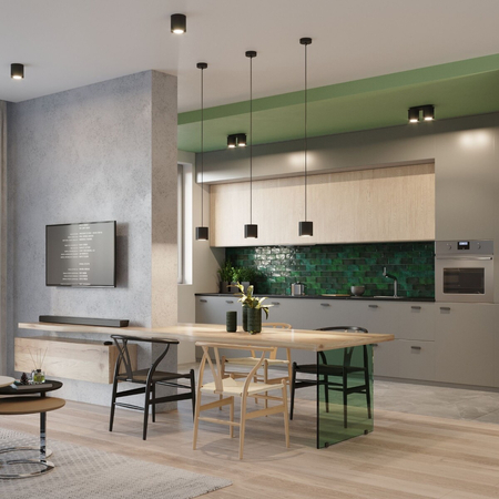 Sollux Lighting Plafon ORBIS 2 czarny SL.0054