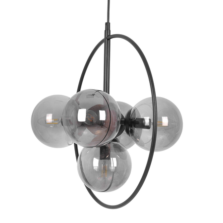 Lampa wisząca Kaja MEGAN K-3836 czarny, grafitowy