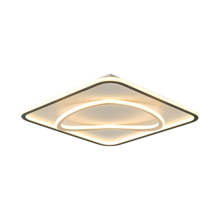 Lampa sufitowa Zuma Line MX3889-1B-3BGT LENS LAMPA SUFITOWA CZARNA-ZŁOTA/BLACK-GOLD