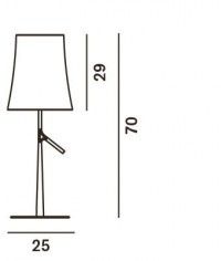 Lampa stołowa Foscarini 221001S-10 Birdie grande