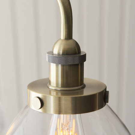 Lampa wisząca Endon Lighting Hansen 103014 mosiądz