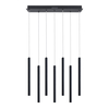 Lampa wisząca Italux Valdes PND-22302-7-BK Czarny