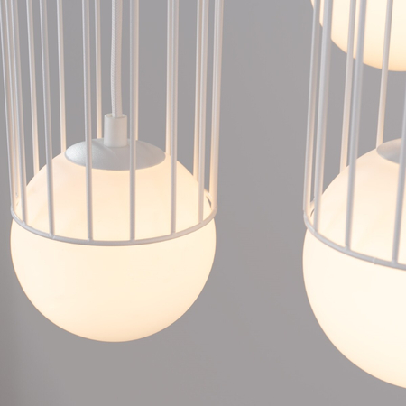 Sollux Lighting Lampa wisząca BRINA 3P biała SL.1335