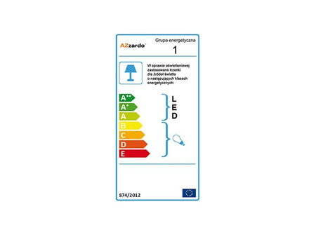Lampa wisząca/plafon Azzardo AZ0699 Burn