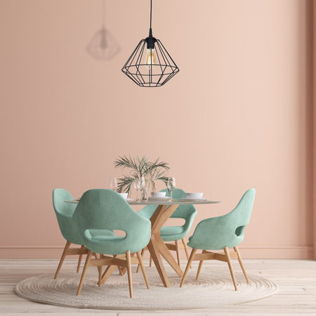 Milagro Lampa wisząca COLIN BLACK 1xE27 MLP4789 CZARNY