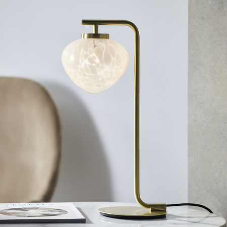 Lampa stołowa Endon Lighting Mali 98817 mosiądz