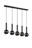 Lampa wisząca Trio 310300532 czarny