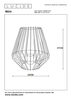 Lampa stołowa Lucide REDA 78598/01/30 czarny