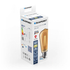 Blaupunkt Żarówka LED Filament E27 ST64 8W Amber Glass Ściemnialna