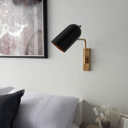 Kinkiet Endon Lighting Navren 93145 mosiądz