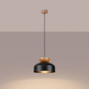 Sollux Lighting Lampa wisząca MARION czarna SL.1351
