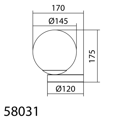 Lampa stołowa PUNT chrom matowy 1xE27 włącznik dotykowy