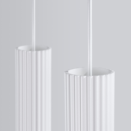 Sollux Lighting Lampa wisząca KARBON 2 biały SL.1536