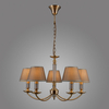Lampa wisząca Italux Zanobi PND-43272-5 Brąz antyczny