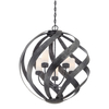 Latarnia wisząca Blacksmith - 5 źródeł światła Quintiesse QN-BLACKSMITH-5P-OBK