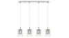 Lampa wisząca Rabalux Duchess 3116 chrom
