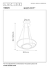 Lampa wisząca Lucide TRINITI 46402/99/31 biały