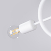 Sollux Lighting Żyrandol LOOP 2 biały SL.1471