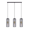 Lampa wisząca GABIA Kaja K-4936 czarny/złoty