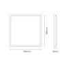 Eko-Light Panel LED 48W 4000K Slim 60x60 EKP9129 BIAŁY