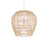 Lampa wisząca Nowodvorski HAITI S 11163 Naturalne drewno Biały