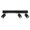 Milagro Lampa Sufitowa Magnet 5W+3xGU10 3000/4000K Czarny ML1134 CZARNY