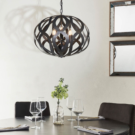 Endon Lighting Lampa wisząca 81750 brąz