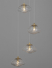 Lampa wisząca Luces Exclusivas NAYARIT złoty LE42901