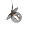 Lampa wisząca Kaja FERMI K-5380 czarny, grafitowy