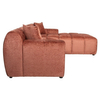 RICHMOND sofa CUBE R bordowa