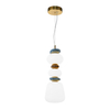 Lampa wisząca Italux Evans PND-94981V-3B-GD Złoty