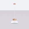 Sollux Lighting Lampa wisząca MARION biała SL.1350
