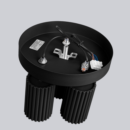 Sollux Lighting Plafon KARBON 3P czarny SL.1582