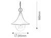 Lampa zewnętrzna Rabalux Konstanz 8246 czarny