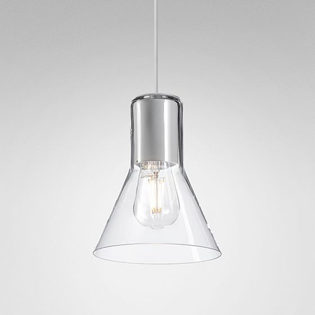 Lampa wisząca AQForm 50474-0000-U8-PH-13 MODERN GLASS Flared Biały struktura