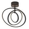 Lampa sufitowa Endon Lighting Avali 80682 czarny