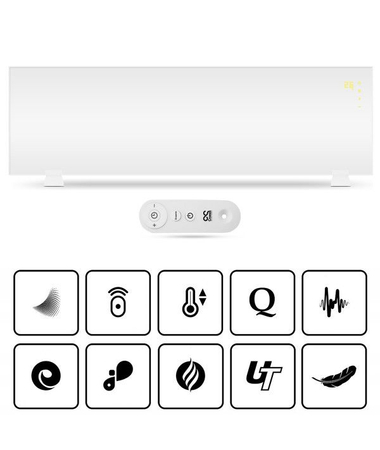 Panel grzewczy Cronos Hybrid z WiFi i pilotem 300W