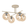 Lampa sufitowa Kaja FELIX K-5783 bursztynowy, beż