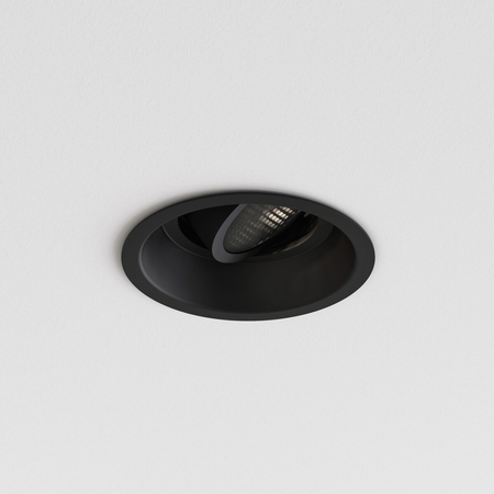 Spot Astro Minima Slimline Round Adjustable Fire-Rated 1249041 Matowy Czarny