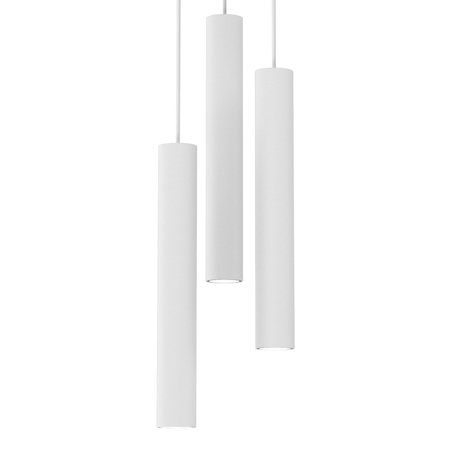 Milagro Lampa wisząca Hudson Biały 3xGU10 MLP8800 BIAŁY