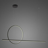 Lampa wisząca Linea No.2 60cm czarna 3k ściemnialna