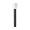 Lampa zewnętrzna Italux OFL-8081-BL Czarny piaskowany