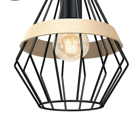 Milagro Kinkiet CLIFF BLACK 1xE27 MLP5523 CZARNY