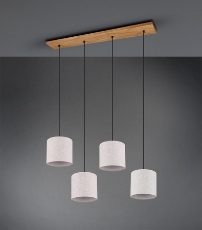 Lampa wisząca Trio 302100430 srebrny