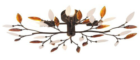 Lampa sufitowa Rabalux Lilian 2849 brąz antyczny