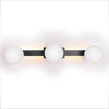 Milagro Lampa Sufitowa Magnet 9W+3xG9 3000/4000K Czarny ML1140 CZARNY