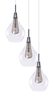 Lampa wisząca ELEKTRA 3 Azzardo AZ1688 miedziany